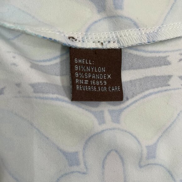 J.McLaughlin Catalina Cloth V-Neck Printed 3/4 Sleeve Dress Size S - Picture 7 of 7